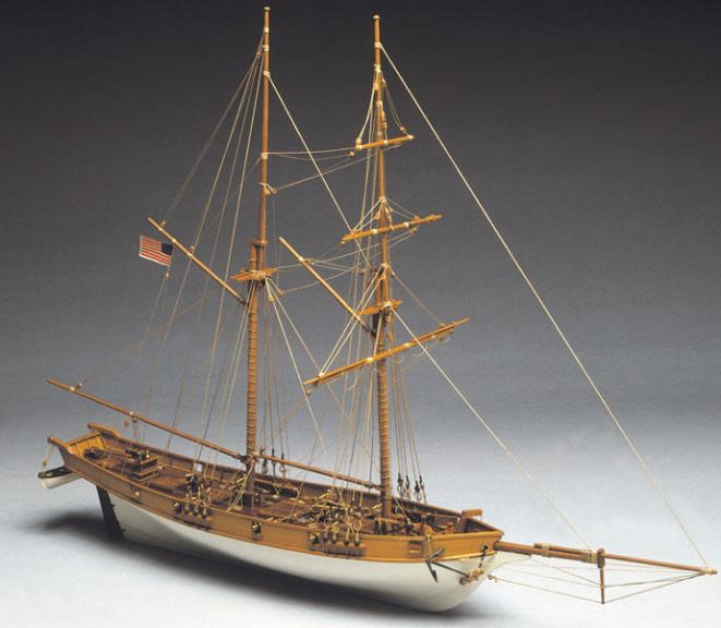 Albatros goletta Americana lunga 700mm - M771