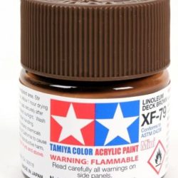 Colore acrilico XF-79 Lin. Deck Brown 6pz da 10ml  opaco - TAM81779