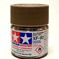 Colore acrilico XF-92 Yellow Brown Dak 1941 6pz da 10ml opaco XF92 - TAM81792