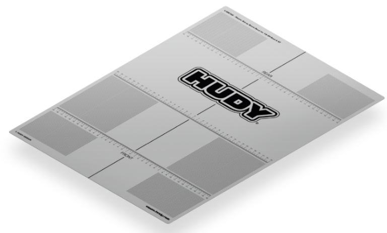 PLASTIC SET-UP BOARD DECAL 399x545mm - 1/8 OFF-ROAD & GT - HUD108760