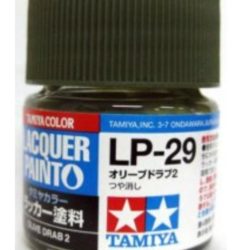 LP-29 OLIVE DRAB 2 1pz bottiglietta colore a smalto - TAM82129-1PZ