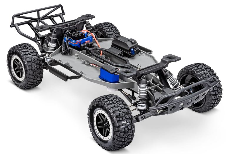 Traxxas Slash 2wd blu 1/10 Brushless BL-2s Short Course - TXX58134-4BLU - immagine 5