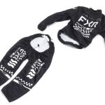 Tuta nera pilota Promoto MX Rider Jersey senza numero - HORLOS260011