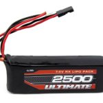 LiPo RX 2S 7,4v 2500mAh 1x5 86x29,5x16,5mm 90gr - RADUR4451