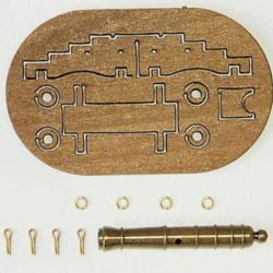 CANNONE DA MONTARE 1pz    40mm - M30543