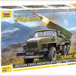 BM-21 Grad 1 Rocket Launcher 1/72 BM21 - ITAZS5051