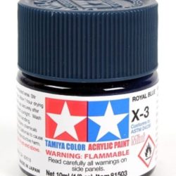 Colore acrilico X-3 Royal Blue 6pz da 10ml  lucido - TAM81503