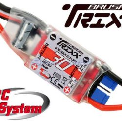 TRIXX BRUSHED 30Ah LBEC 5v/1Ah REGOLATORE x MOTORI A SPAZZOLE - SUPRCSC0301