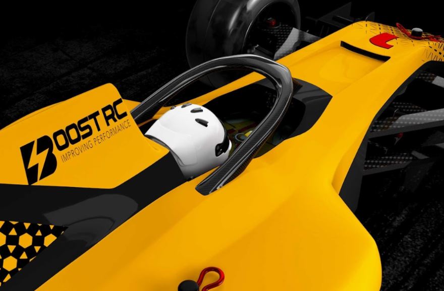 Casco ed Halo per carrozzeria Echo F1 1/10 Boost RC - BRC-ACC-HHE - immagine 8