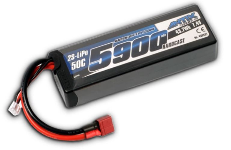 LiPo 7,4v 5900mAh 50C Antix by LRP - GPLRP430421U