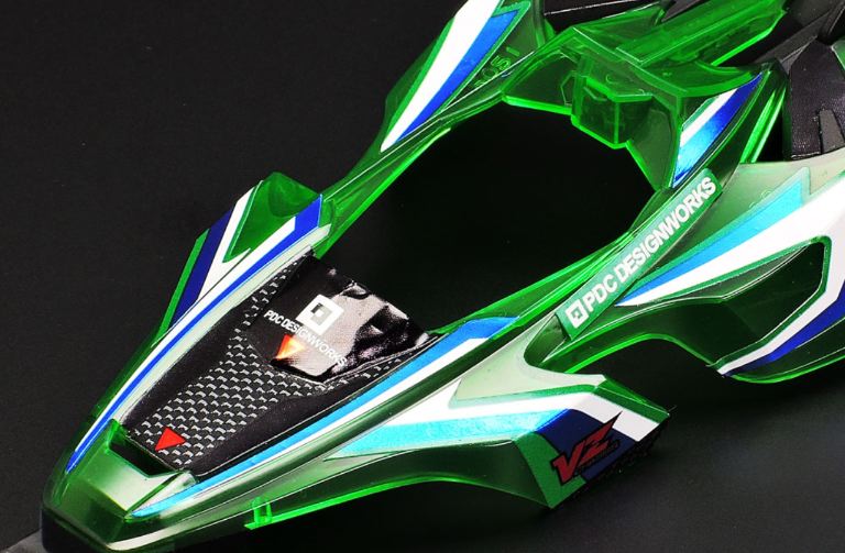 Ray Spear Yamazaki Racer telaio VZ Mini4wd Pro - TAM18099 - immagine 8