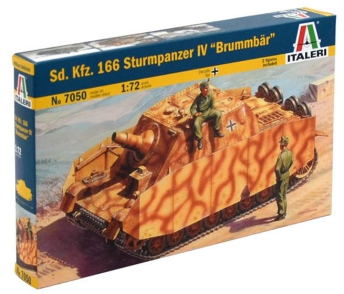 CARRO STURMPANZER IV 1943 1/72 SD.KFZ.166 BRUMMBAR - ITA7050