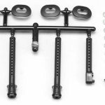 RS2.0 Supporti carrozzeria anteriori e posteriori con clips  BD-9 - PIC-B9-016A