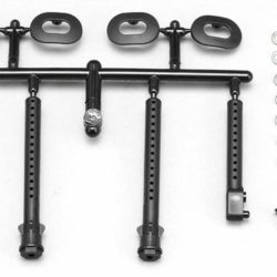 RS2.0 Supporti carrozzeria anteriori e posteriori con clips  BD-9 - PIC-B9-016A