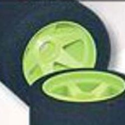 SPUGNE POSTERIORI Shore 37 1/8 INCOLLATE SU CERCHI SERPENT - ELL-GPV37S