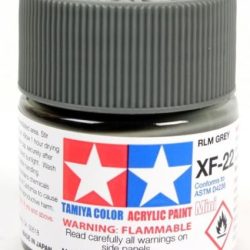Colore acrilico XF-22 Rlm Grey 1pz da 10ml opaco - TAM81722-1PZ