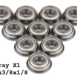 Cuscinetti flangiati 1/4x3/8x1/8 10pz Xray X1 - GPEDYB5002FS