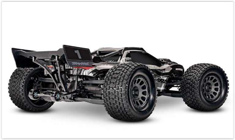 Traxxas XRT nero X-Truck 8s scala 1/7 10,8kg quasi 100km/h - TXX78086-4BLK - immagine 3