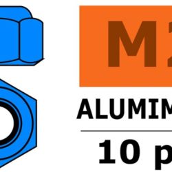 DADI AUTOBLOCANTI BLU       M2 10pz - SUGF-0400-024