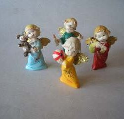 ANGIOLETTI 7 cm colorati 1pz - FON331-4