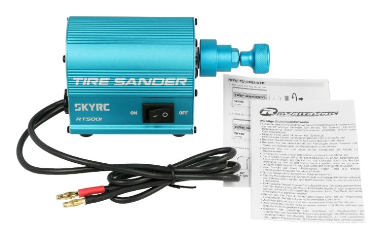 Levigatrice blu per pneumatici in gomma Tire Sander Tornio - RBT-600150-02 - immagine 3