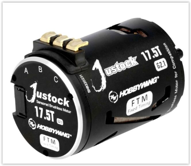 Hobbywing Xerun Combo Justock G3S + 17.5T G2.1 regolatore e motore - GPED38020372 - immagine 3