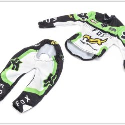Tuta Pilota Pro Circuit Promoto MX verde bianca e nera - HORLOS260010