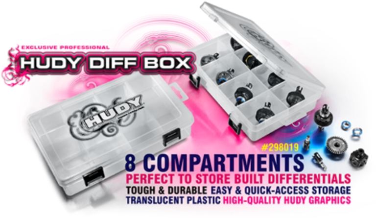 SCATOLA PORTA DIFFERENZIALI AD 8 COMPARTIMENTI HUDY - HUD298019 - immagine 3