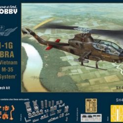 AH-1G Cobra 1/48 Over Vietnam with M-35 Gun System AH1G Hi-Tech Kit - NOC-MPSH48230