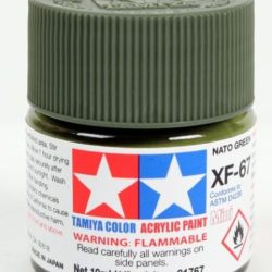 Colore acrilico XF-67 Nato Green 6pz da 10ml  opaco - TAM81767