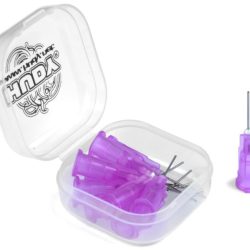 Beccucci di precisione 0,3mm per colla ciano ago dritto 10pz - HUD106910