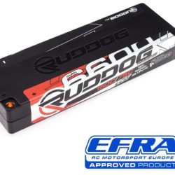 Pacco LiPo HV 2s 7,6v 6600mAh 75/150c LCG - RUDRP-0681