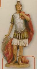 CENTURIONE ROMANO         30cm CON SCUDO - FONT55TL