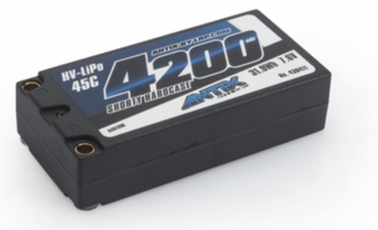 LiHv CAR SHORTY 7,6v 4200mAh 45C LiPo GRAFENE ANTRIX BY LRP - GPLRP430411