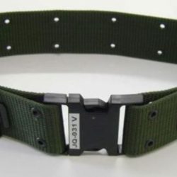 CINTURONE MILITARE VERDE JQ-031 VERDE - JOLJQ-031-VER