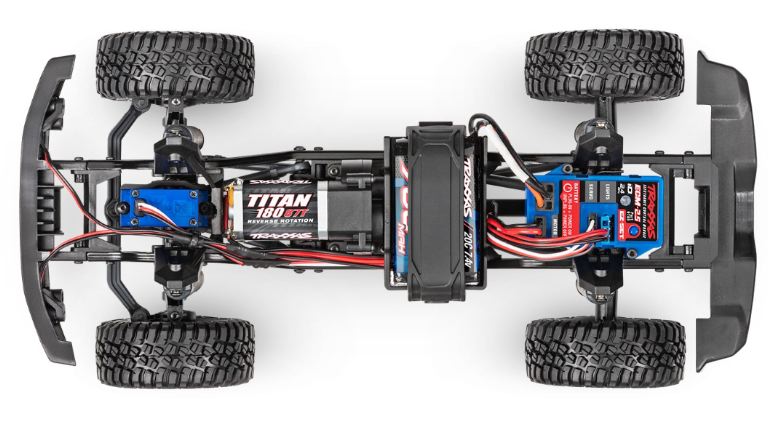 Ford Bronco nero 1/18 TRX4M Traxxas - TXX97074-1BLK - immagine 7