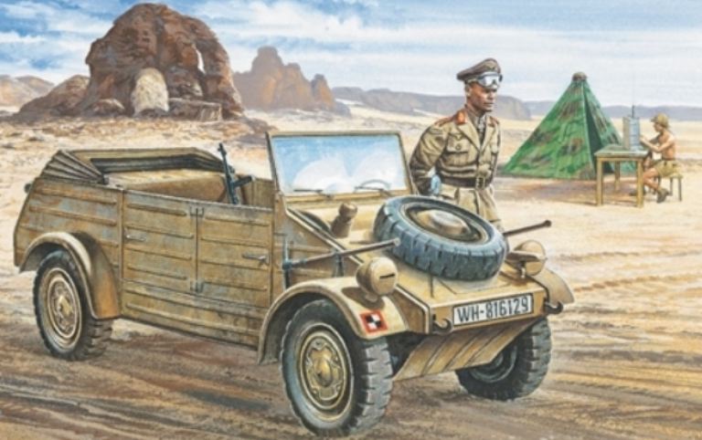 KUBELWAGEN CAMIONETTA 1/35 TEDESCA Volkswagen 82 - ITA312