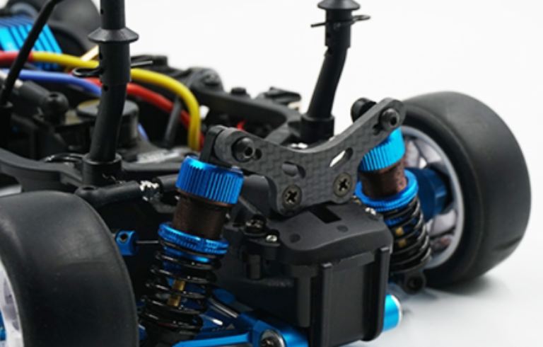 Set supporti Tamiya M07 anteriori e posteriori per ammortizzatori corti - GPEDTAMC-060 - immagine 3