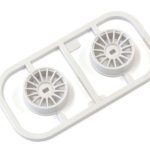 MDH100W15B Cerchi bianchi Mini-Z AWD off-set 1.5 2pz - KYO-MDH100W15
