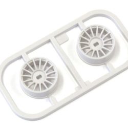 MDH100W15B Cerchi bianchi Mini-Z AWD off-set 1.5 2pz - KYO-MDH100W15