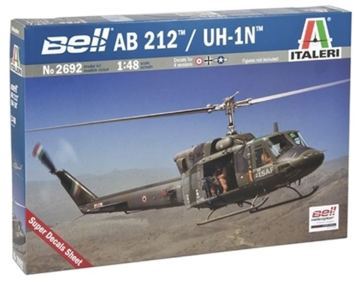 BELL AB212 UH1N 1/48 - ITA2692