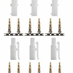 CONNETTORI TAMIYA     3 COPPIE - CNDAM-619-3P