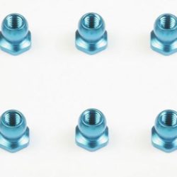 Uniball forati filettati M3 blu in alluminio 12pz sfera da 5mm - TAM53869