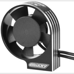 Ventola in metallo nera XF-40 40mm Ultra High Speed Team Corally - SUC-53116-2