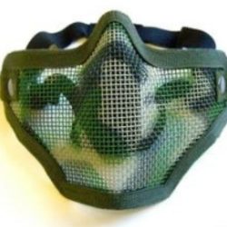 MEZZA MASCHERA VERDE GRIGIO ROYAL - TTJY-KR001VG