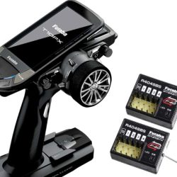 Radio T 10PX 10ch  con 2 RX R404SBS a volantino - RADFU1043D