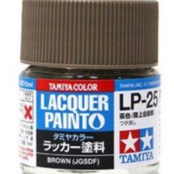 LP-25 BROWN (JGSDF) 1pz bottiglietta colore a smalto - TAM82125-1PZ