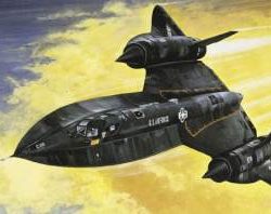 SR71 BLACKBIRD            1/72 - ITA145