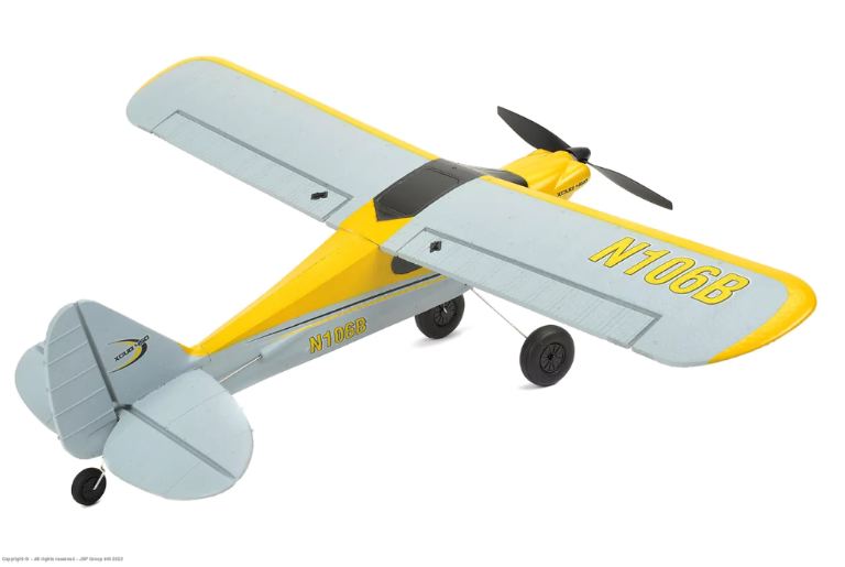 Mini Cub giallo 450mm completo di tutto EZ-Wings con 2 LiPo - SU-EZ-021 - immagine 7