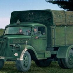 OPEL BLITZ CAMION TEDESCO 1/35 WWII - ITA216